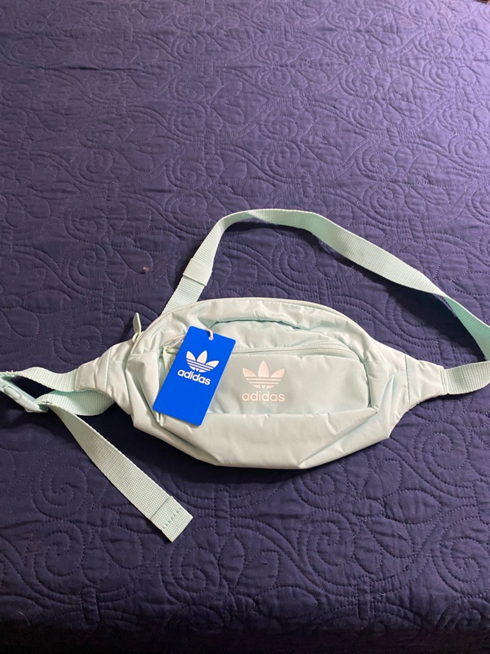 adidas Trefoil Pastel Mint Waist Bag